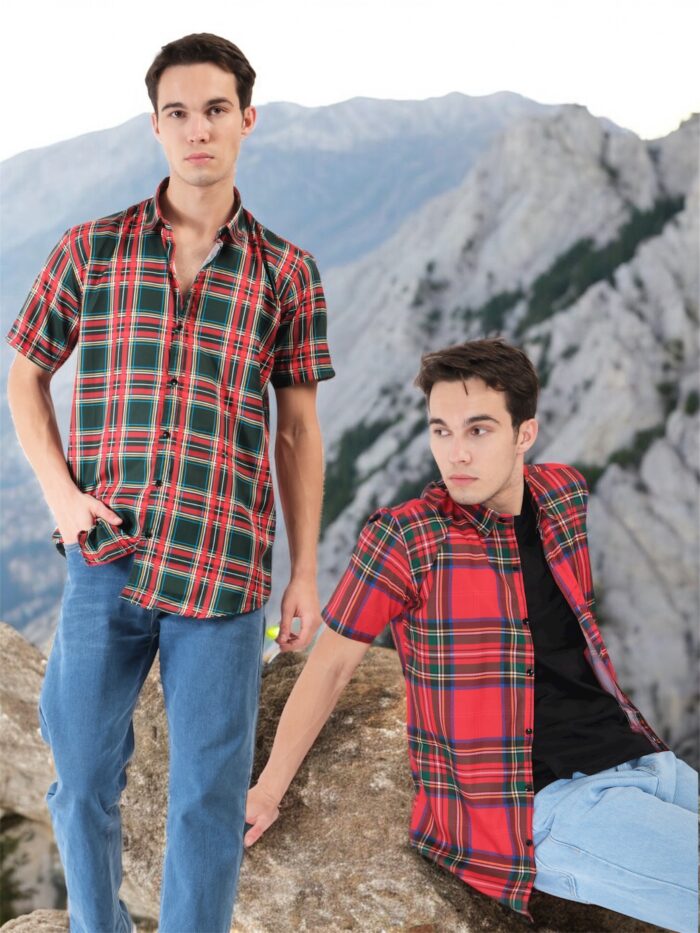 Tartan Legacy Duo (Highland Tartan & Crimson Check Red)